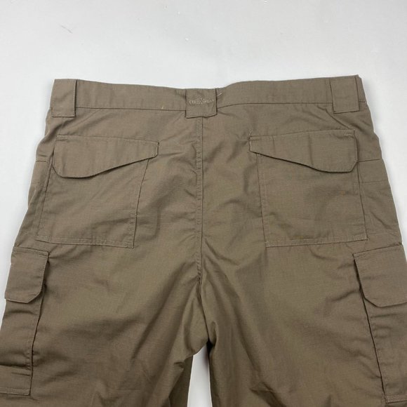NWOT Tru-Spec Pants Mens 42 x 25 Tactical Response Utility Ripstop Cargo Brown - Picture 4 of 13